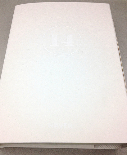 Naver Corporate Diary/Calendar/Notebook Package, 2014